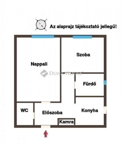 Eladó téglalakás, Budapesten, IX. kerületben 72.9 M Ft, 2 szobás