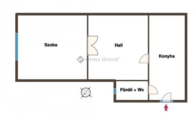 Eladó téglalakás, Budapesten, VIII. kerületben 49.9 M Ft