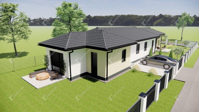 Eladó ikerház, Máriakálnokon 72 M Ft, 4 szobás