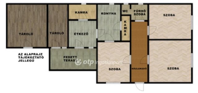 Eladó családi ház, Tiszanagyfalun 19.9 M Ft, 3 szobás