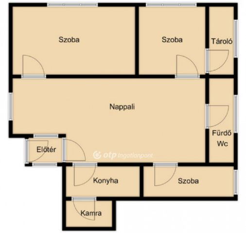 Eladó családi ház, Hajdúszoboszlón 48 M Ft, 3 szobás