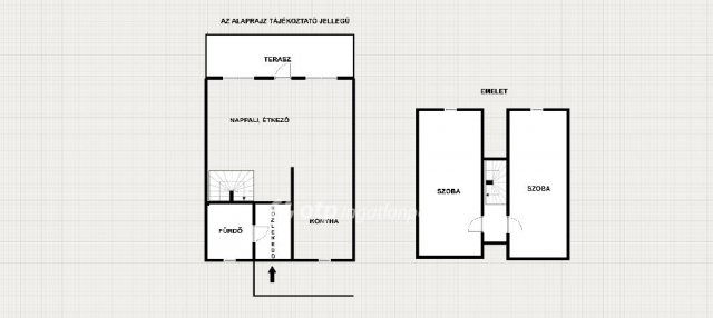 Eladó családi ház, Tápiószentmártonon 14.9 M Ft, 2 szobás