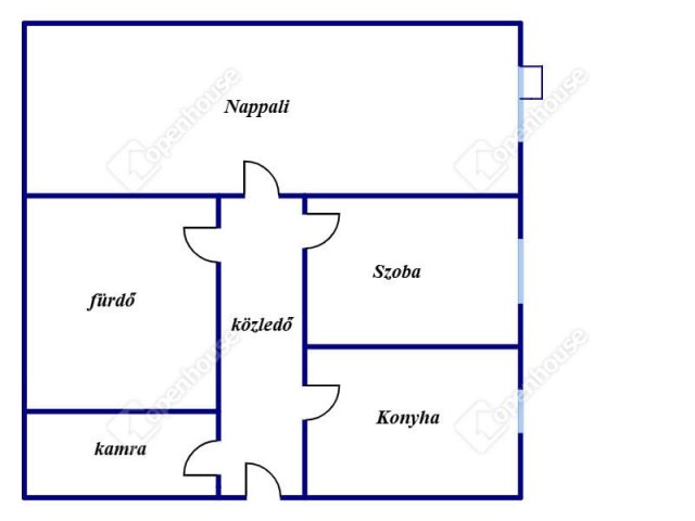 Kiadó téglalakás, albérlet, Debrecenben 190 E Ft / hó, 2 szobás