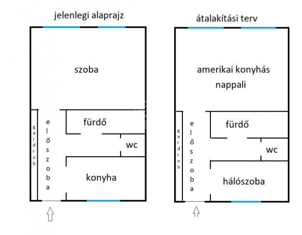 Eladó téglalakás, Budapesten, XV. kerületben 64 M Ft, 1 szobás