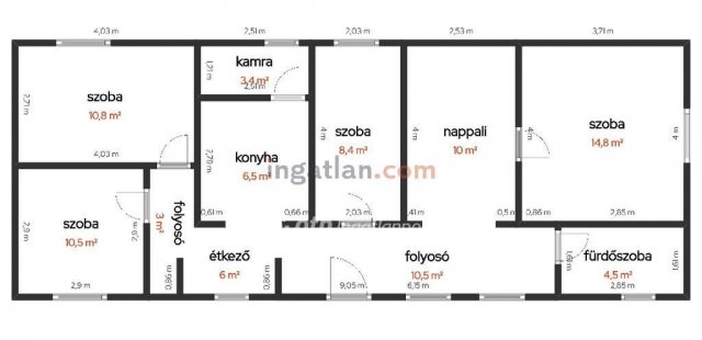 Eladó családi ház, Tiszakécskén 19.9 M Ft, 3 szobás