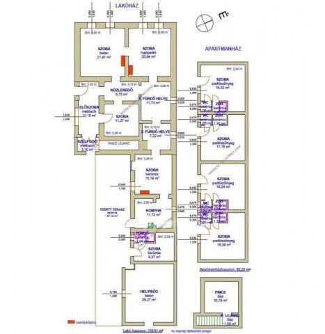 Eladó családi ház, Abádszalókban 45 M Ft, 9+1 szobás