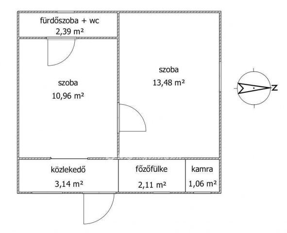 Eladó ikerház, Pécsett 8 M Ft, 2 szobás / költözzbe.hu