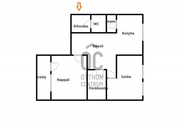 Eladó panellakás, Balmazújvárosban 58 M Ft, 3 szobás