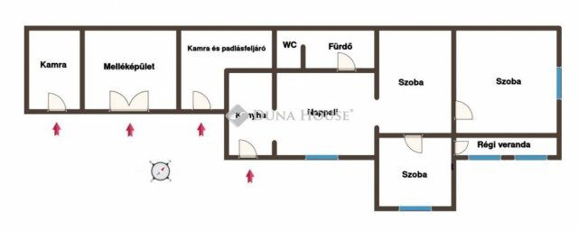 Eladó családi ház, Alapon 21.9 M Ft, 4 szobás