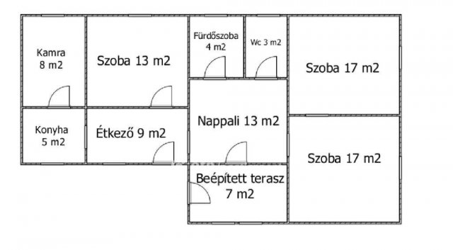 Eladó családi ház, Mezőkovácsházán 17 M Ft, 4 szobás
