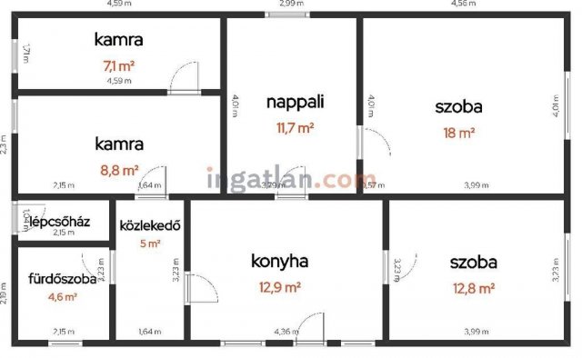 Eladó mezogazdasagi ingatlan, Tiszakécskén 21 M Ft, 2 szobás