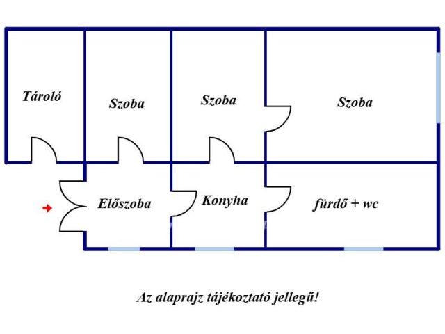 Eladó családi ház, Kunszentmártonban 12.999 M Ft, 1+2 szobás