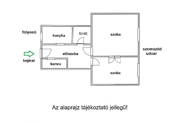 Eladó téglalakás, Budapesten, IX. kerületben 74.9 M Ft, 2 szobás