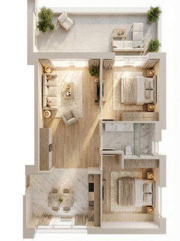 Eladó téglalakás, Siófokon 72.5 M Ft, 3 szobás