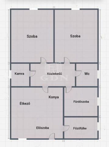 Eladó családi ház, Borotán 16.9 M Ft, 2 szobás
