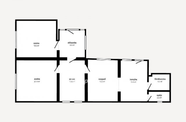 Eladó családi ház, Porcsalmán 21 M Ft, 3 szobás