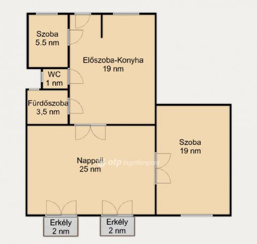 Eladó téglalakás, Budapesten, VIII. kerületben 99.9 M Ft