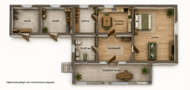 Eladó családi ház, Siófokon 47 M Ft, 1 szobás