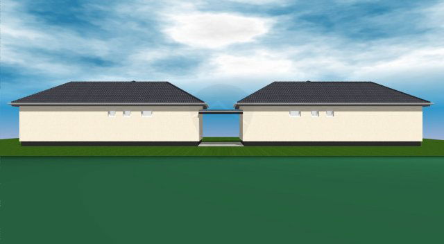 Eladó ikerház, Kókán 59.99 M Ft, 4 szobás