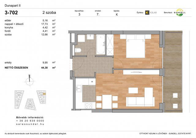 Eladó téglalakás, Budapesten, XI. kerületben 93.5 M Ft, 2 szobás
