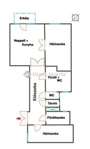 Eladó téglalakás, Budapesten, IX. kerületben 136 M Ft, 3 szobás