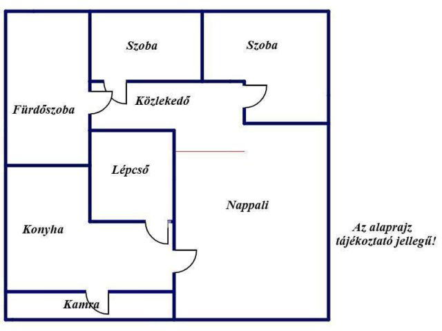 Eladó családi ház, Baktalórántházán 72 M Ft, 6 szobás