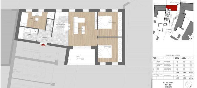 Eladó téglalakás, Baján 59.45 M Ft, 3+1 szobás