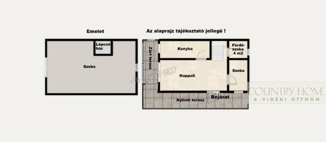 Eladó nyaraló, Szatymazon 27.8 M Ft, 3 szobás