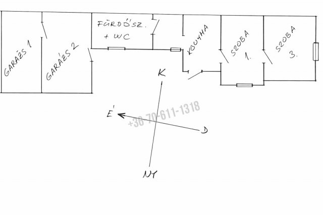 Eladó családi ház, Hajdúböszörményen 24.9 M Ft, 2 szobás