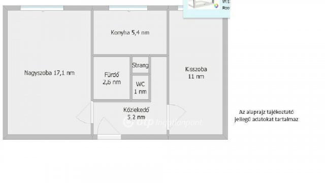 Eladó panellakás, Székesfehérvárott 49 M Ft, 1+1 szobás