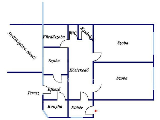 Eladó családi ház, Nyírtelken 43.2 M Ft, 3 szobás