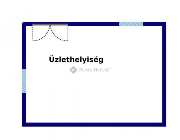 Kiadó üzlethelyiség, Bácsalmáson 50 E Ft / hó, 1 szobás
