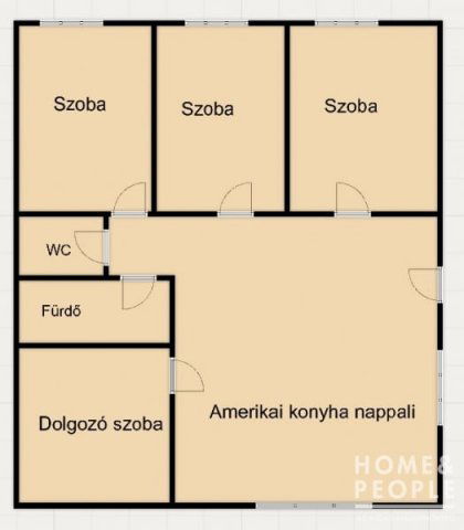 Eladó téglalakás, Hódmezővásárhelyen 65 M Ft, 5 szobás