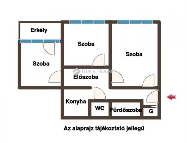Eladó panellakás, Budapesten, XV. kerületben 61.06 M Ft, 3 szobás