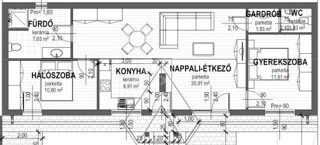 Eladó családi ház, Budapesten, III. kerületben 115 M Ft