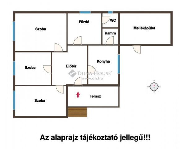 Eladó családi ház, Jobbágyin 21 M Ft, 3 szobás