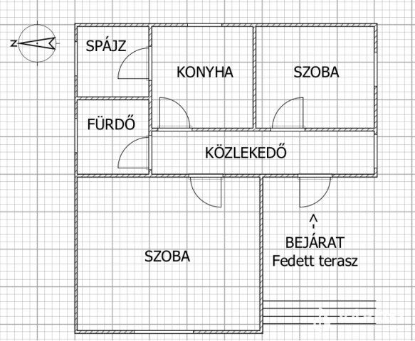 Eladó családi ház, Orosházán 13 M Ft, 1+1 szobás