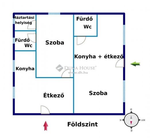 Eladó családi ház, Hajdúszoboszlón 129 M Ft, 8 szobás