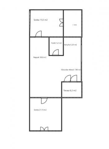Eladó ikerház, Budapesten, XIX. kerületben 92 M Ft, 3 szobás