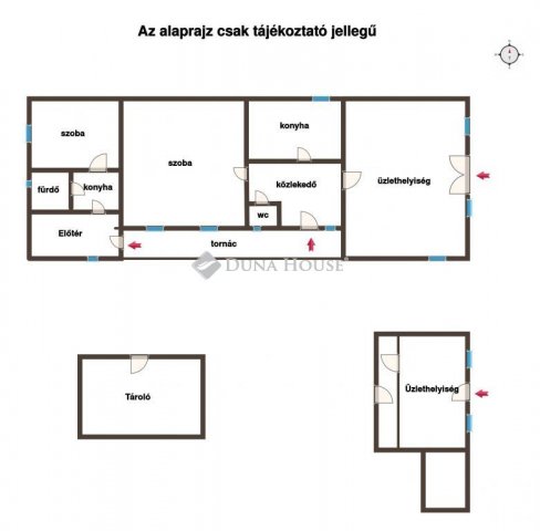 Eladó családi ház, Sárbogárdon 21.5 M Ft, 2 szobás