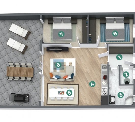 Eladó téglalakás, Balatonszemesen 129.9 M Ft, 3 szobás