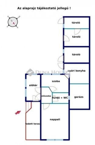 Eladó családi ház, Vecsésen 48 M Ft, 2 szobás