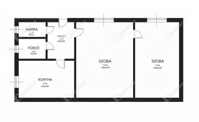 Eladó családi ház, Miskolcon 24.99 M Ft, 2 szobás