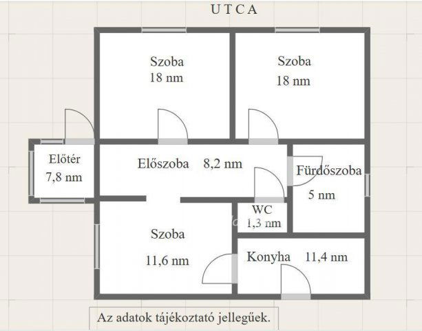 Eladó családi ház, Sásdon 37 M Ft, 2+1 szobás
