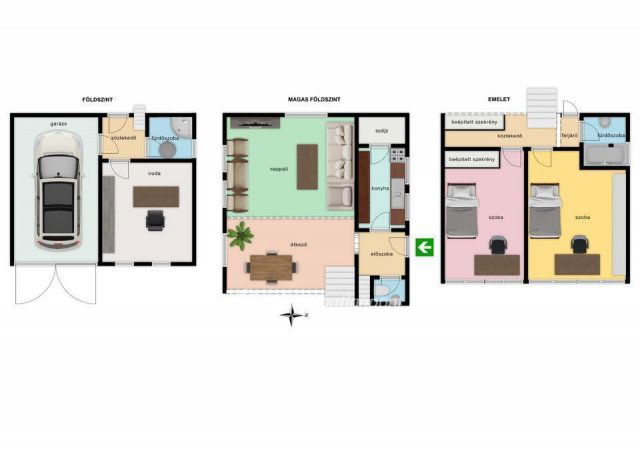 Eladó családi ház, Hajdúnánáson 69.5 M Ft, 3 szobás