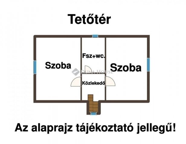 Eladó családi ház, Dunaharasztin 94.9 M Ft, 3 szobás