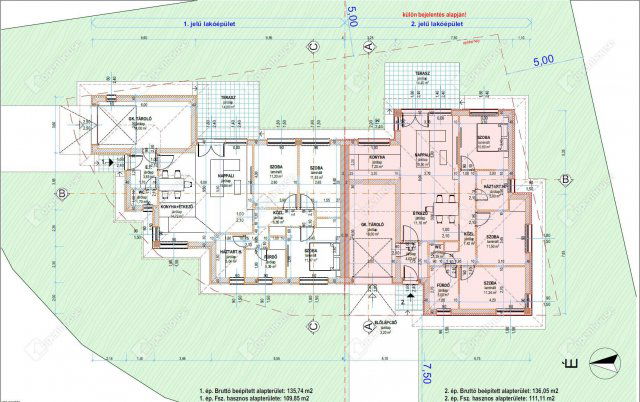 Eladó családi ház, Debrecenben 169 M Ft, 4 szobás