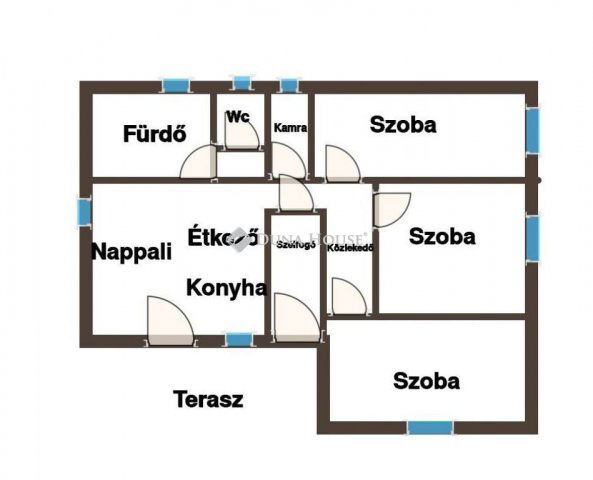 Eladó családi ház, Kozármislenyen 90 M Ft, 4 szobás