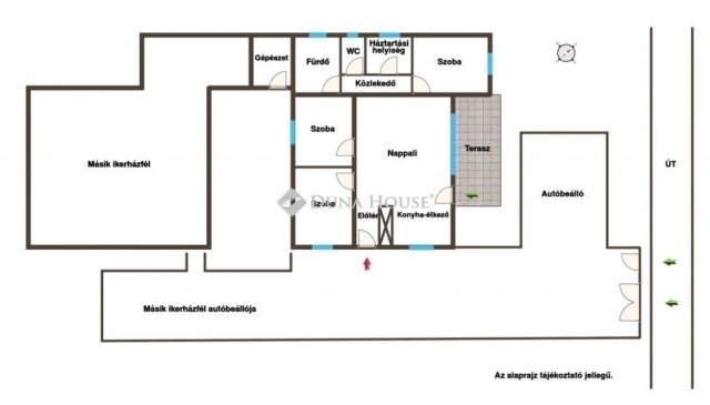 Eladó ikerház, Dunavarsányban 98 M Ft, 4 szobás