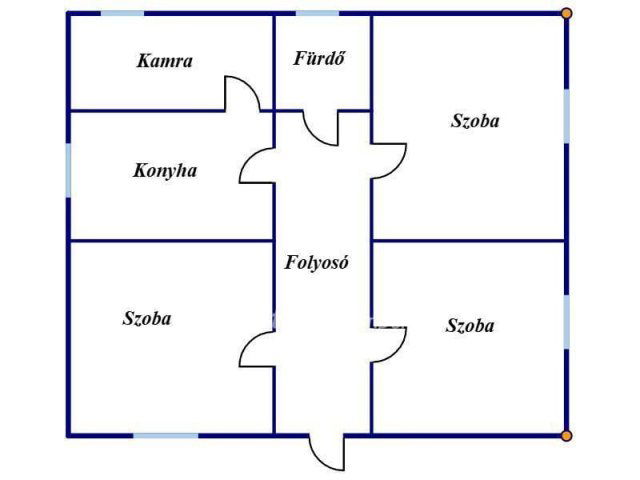 Eladó családi ház, Kazincbarcikán 34.9 M Ft, 3 szobás